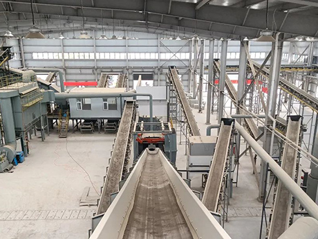 河南（nán）三門峽建築固廢資源（yuán）化利用生產線