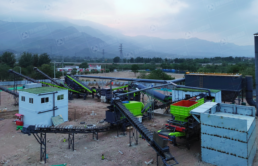北京海澱年處理50萬噸建築（zhù）垃圾模塊化處置係（xì）統